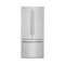 ZLINE 36 In. 19.6 cu. ft. Built-In 3-Door French Door Refrigerator with Internal Water and Ice Dispenser in Stainless Steel, RBIV-304-36