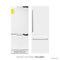 ZLINE 30 In. 16.1 cu. ft. Built-In Refrigerator with Internal Water and Ice Dispenser in White Matte, RBIV-WM-30