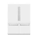 ZLINE 60 In. 32.2 cu. ft. Built-In Refrigerator with Internal Water and Ice Dispenser in White Matte, RBIV-WM-60