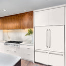 ZLINE 60 In. 32.2 cu. ft. Built-In Refrigerator with Internal Water and Ice Dispenser in White Matte, RBIV-WM-60