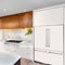 ZLINE 60 In. 32.2 cu. ft. Built-In Refrigerator with Internal Water and Ice Dispenser in White Matte, RBIV-WM-60