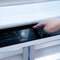 ZLINE 60 In. 32.2 cu. ft. Built-In Refrigerator with Internal Water and Ice Dispenser in White Matte with Matte Black Accents, RBIVZ-WM-60-MB