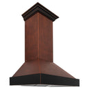 ZLINE 30 in. Hand-Hammered Copper Finish Wall Range Hood, 655-HBXXX-30