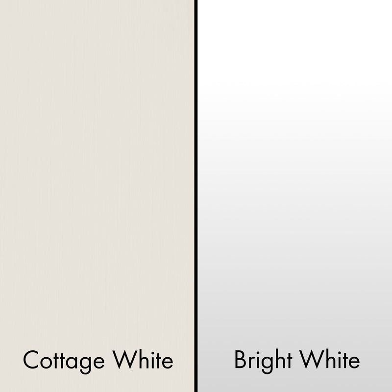 ZLINE 48" 400 CFM Convertible Wooden Wall Mount Range Hood in Smooth Bright White Finish, KBWW-48