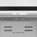 ZLINE 36 In. Autograph 22.5 cu. ft. Refrigerator with Ice Maker in Fingerprint Resistant Stainless Steel and Champagne Bronze Accents, RFMZ-36-CB