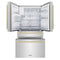ZLINE 36" Autograph Refrigerator, Water and Ice Dispenser, Bronze Square Handles, RFMZ-W-36-FCB