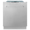 ZLINE 24 in. Top Control Dishwasher in Stainless Steel and Traditional Style Handle, DW-304-H-24