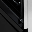 ZLINE 24" 2.8 cu. ft. Induction Range with a 4 Element Stove and Electric Oven in Black Matte, RAIND-BLM-24