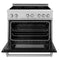 ZLINE 36" 4.6 cu. ft. Induction Range with a 5 Element Stove and Electric Oven in Black Matte, RAIND-BLM-36