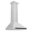 ZLINE 30 Inch Autograph Edition Stainless Steel Range Hood with Matte Black Handle, KB4STZ-30-MB