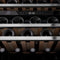 ZLINE 24" Autograph Dual Zone 44-Bottle Wine Cooler in Stainless Steel with Matte Black Accents, RWVZ-UD-24-MB