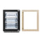 ZLINE Autograph 24" Touchstone 151 Can Beverage Fridge with Panel Ready Glass Door and Champagne Bronze Handle,  RBSPOZ-24-CB