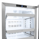 ZLINE Autograph 24" Touchstone 151 Can Beverage Fridge with Panel Ready Glass Door and Polished Gold Handle,  RBSPOZ-24-G