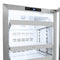 ZLINE Autograph 24" Touchstone 151 Can Beverage Fridge with Panel Ready Glass Door and Polished Gold Handle,  RBSPOZ-24-G