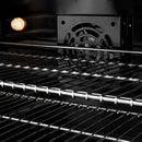 ZLINE 48" 6.7 cu. ft. Select Double Oven Dual Fuel Range with 8 Burners in Stainless Steel with White Matte Doors, HDR-WM-48