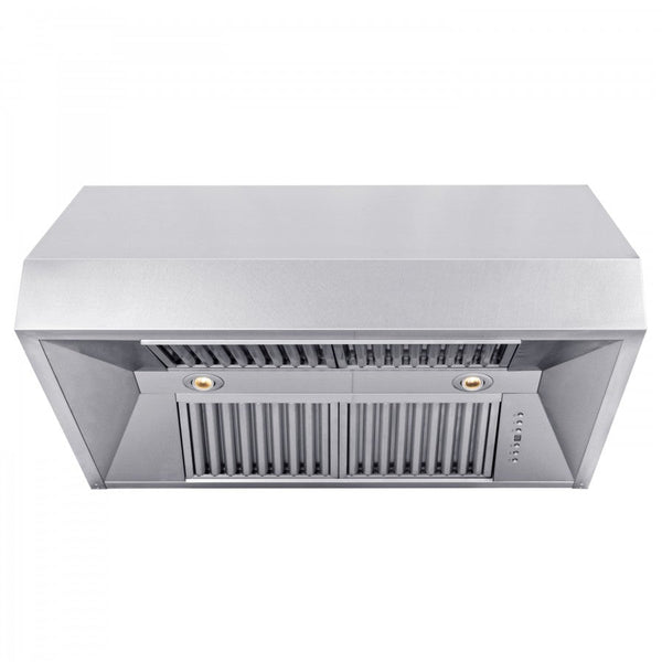 ZLINE 30 in. DuraSnow® Finished Under Cabinet Range Hood, 8685S-30