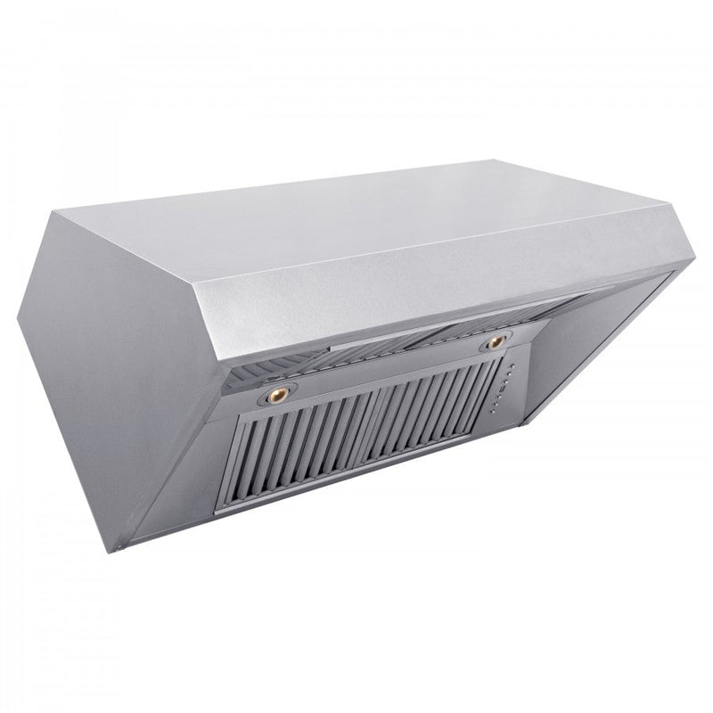 ZLINE 30 in. DuraSnow® Finished Under Cabinet Range Hood, 8685S-30