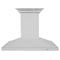 ZLINE 30" CrownSound Island Mount Range Hood in Stainless Steel with Built-in Speakers, GL2iCRN-BT-30