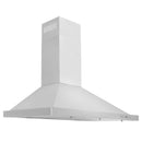 ZLINE 30" Convertible Wall Mount Range Hood in Stainless Steel with Charcoal Filters, KB-CF-30