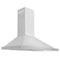 ZLINE 30" Convertible Wall Mount Range Hood in Stainless Steel with Charcoal Filters, KB-CF-30