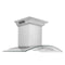 ZLINE 36 in. Wall Mount Range Hood in Stainless Steel with Built-in CrownSound Bluetooth Speakers, KN4CRN-BT-36