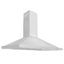 ZLINE 42" Convertible Wall Mount Range Hood in Stainless Steel with Charcoal Filters, KB-CF-42