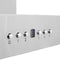 ZLINE 42 in. Convertible Vent Wall Mount Range Hood in Stainless Steel with Crown Molding, KECRN-42