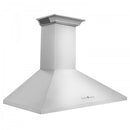 ZLINE 30 in. Stainless Steel Wall Range Hood with Built-in CrownSound® Bluetooth Speakers, KL2CRN-BT-30