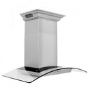 ZLINE 36 in. Stainless Steel Wall Range Hood with Built-in CrownSound® Bluetooth Speakers, KZCRN-BT-36