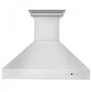 ZLINE 60 in. Stainless Steel Wall Range Hood with Built-in CrownSound® Bluetooth Speakers, 697CRN-BT-60