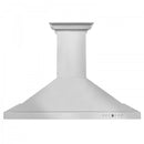 ZLINE 30 in. Stainless Steel Wall Range Hood with Built-in CrownSound® Bluetooth Speakers, KBCRN-BT-30