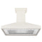 ZLINE 48 in. Wooden Wall Mount Range Hood in White, KPTT-48