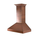 ZLINE 30 in. Copper Wall Range Hood with Crown Molding, 8667C-30