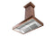 ZLINE 36 in. Copper Wall Range Hood with Crown Molding, 8667C-36