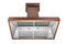 ZLINE 30 in. Copper Wall Range Hood with Crown Molding, 8667C-30