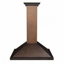 ZLINE 30 in. Hand-Hammered Copper Finish Wall Range Hood, 8KBH-30