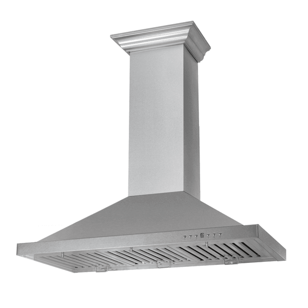 ZLINE 48 in. DuraSnow® Stainless Steel Wall Mount Range Hood, 8KBS-48