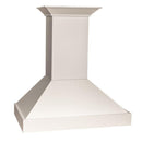 ZLINE 36 in. Wooden Wall Mount Range Hood in White, KBTT-36