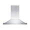 ZLINE 36 in. Remote Dual Blower Stainless Island Range Hood, GL2i-RD-36