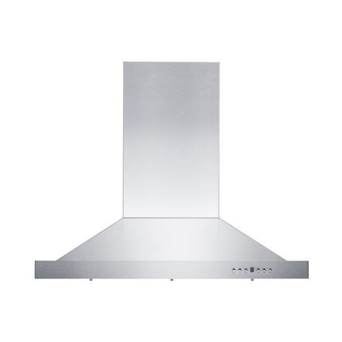 ZLINE 36 in. Remote Dual Blower Stainless Island Range Hood, GL2i-RD-36