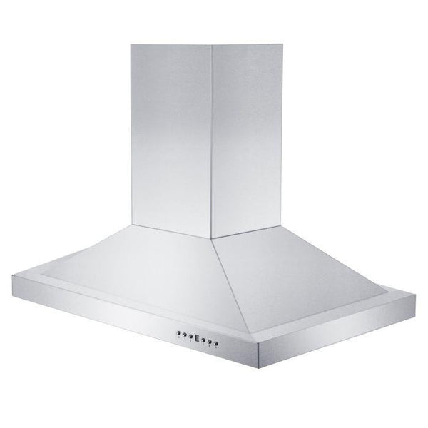 ZLINE 36 in. Remote Dual Blower Stainless Island Range Hood, GL2i-RD-36