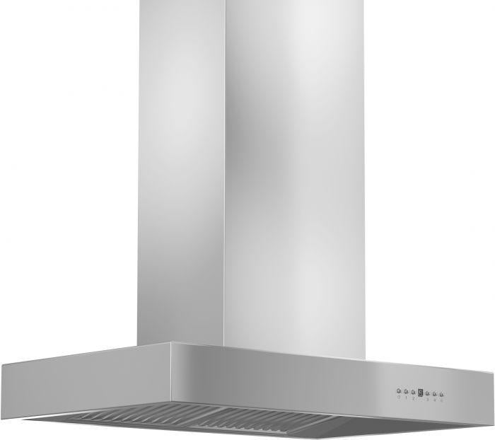 ZLINE 42 In. Ducted Professional Island Mount Range Hood in Stainless Steel, KECOMi-42