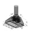 ZLINE 46 in. Remote Dual Blower Stainless Range Hood Insert, 721-RD-46