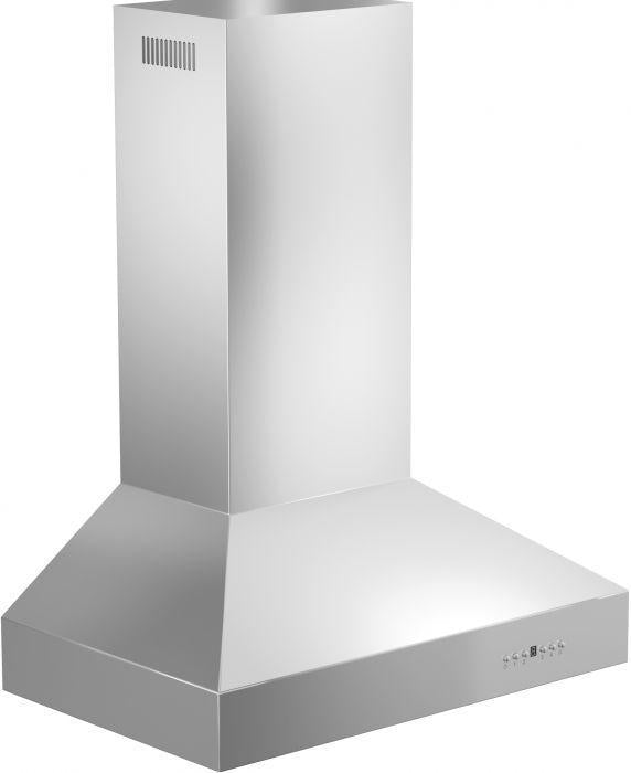 ZLINE 30 in. Professional Convertible Vent Wall Mount Range Hood in Stainless Steel, 667-30