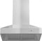 ZLINE 48 in. Professional Ducted Wall Mount Range Hood in Stainless Steel, 697-48