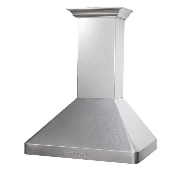 ZLINE 30 in. Wall Range Hood, DuraSnow® Finished, Stainless Steel, 8KF2S-30