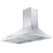 ZLINE 36 in. Convertible Vent Outdoor Approved Wall Mount Range Hood in Stainless Steel, KB-304-36