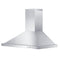 ZLINE 30 in. Convertible Vent Outdoor Approved Wall Mount Range Hood in Stainless Steel, KB-304-30