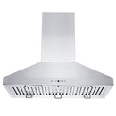 ZLINE 42 in. Convertible Vent Wall Mount Range Hood in Stainless Steel, KL3-42