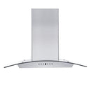 ZLINE 36 in. Stainless Steel Indoor Wall Range Hood KZ-36